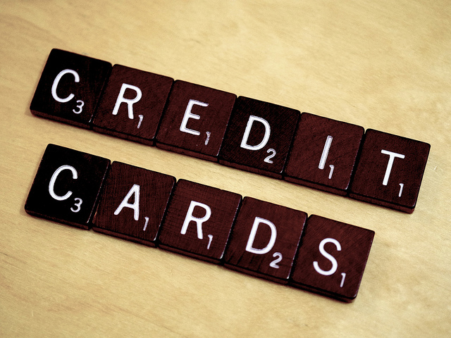 a close-up of a credit card