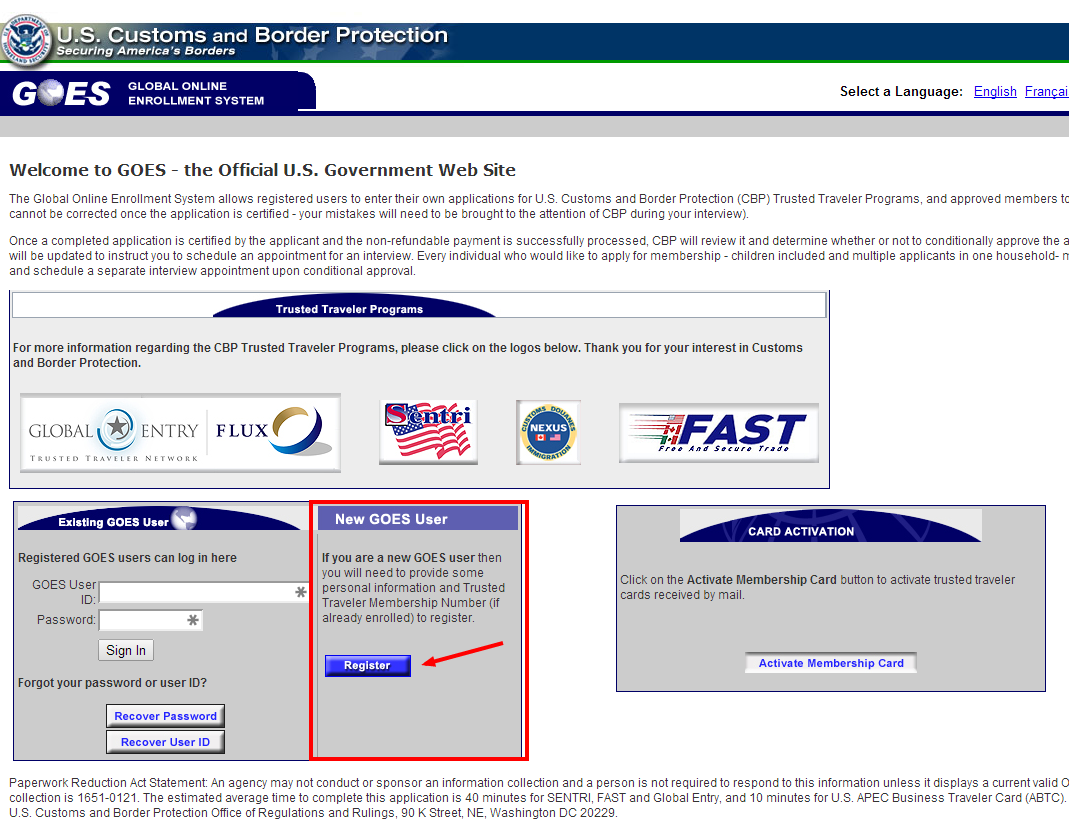 Guide To Global Entry Part 2 - The Application Process