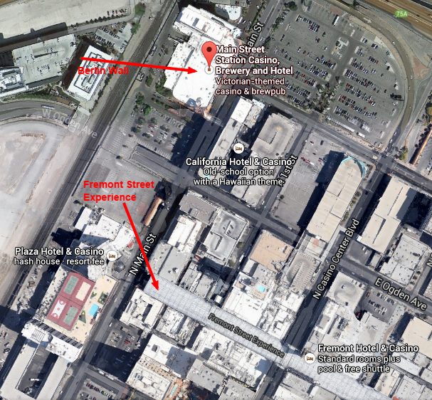 Vegas Oddity Pee On The Berlin Wall