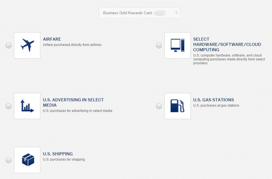 Amex Business Rewards Gold How to Choose Your 3x Category