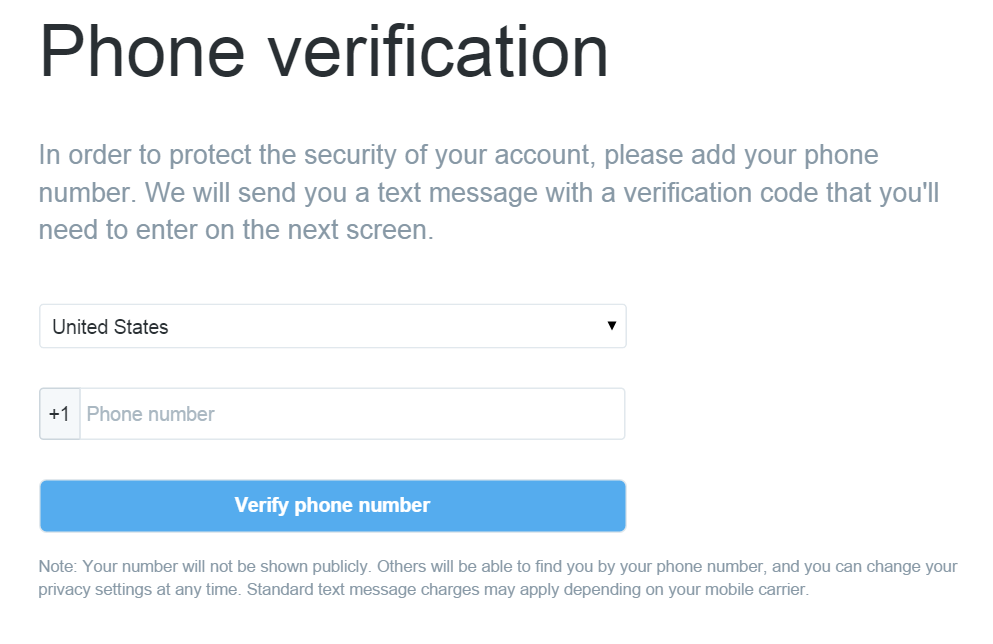 Please enter the code you received. Phone verification. Mobile Phone verification code. Phone number. Account verification.