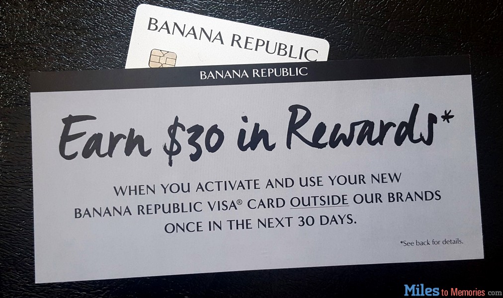 Banana Republic Visa Card