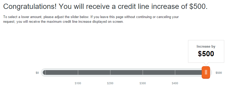 discover credit line increase soft pull