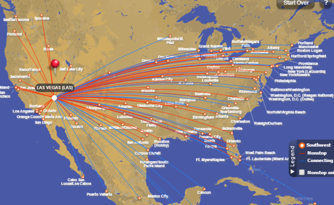 6 Awesome Ways to Get to Las Vegas with Miles & Points!