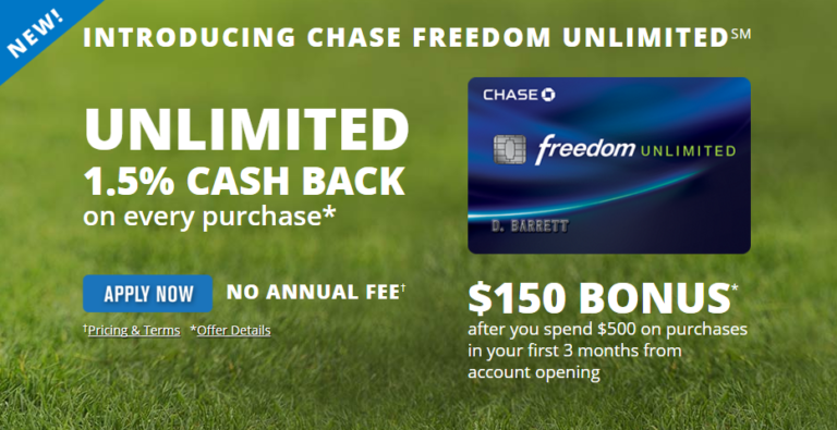 credit score to get a chase freedom card