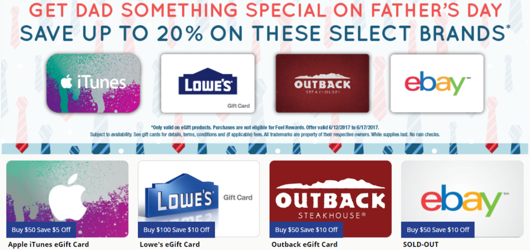 Discounted Gift Cards at Kroger Gift Card Mall; Lowe's, iTunes and