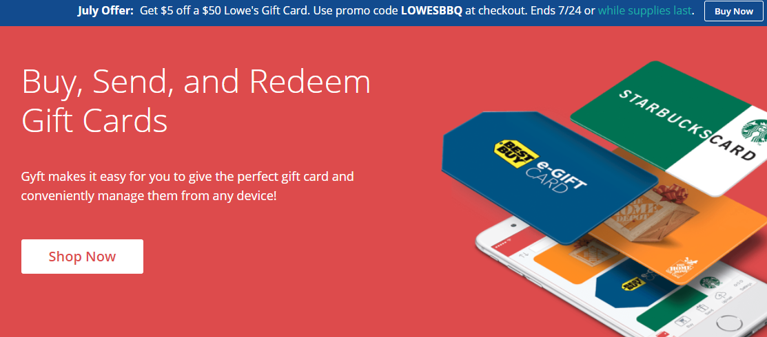 Today they are running a new promotion on Lowe's gift cards that c...