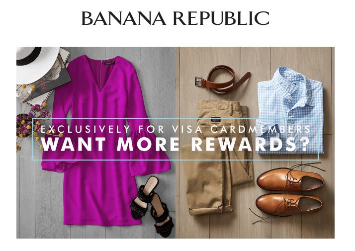 Great Banana Republic Visa Summer Spending Offer Up to 5X Rewards