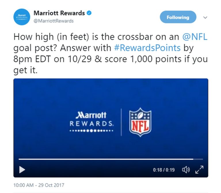 (NEW CODE) Easy 1,000 Marriott Points Via Twitter and