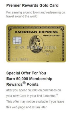 Increased American Express Bonuses for Many Cards