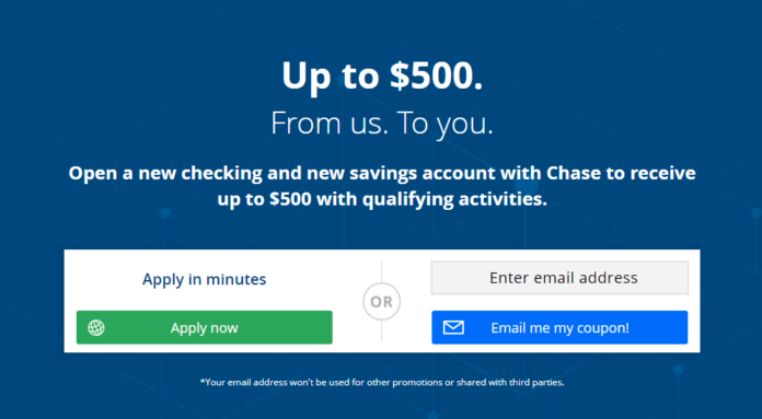 Chase $500 Bonus for New Accounts Available Online Again - Miles to ...