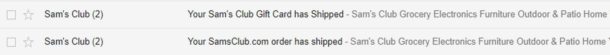 How to Activate Sam's Club Gift Cards Purchased Online