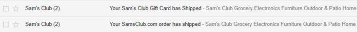 How to Activate Sam's Club Gift Cards Purchased Online