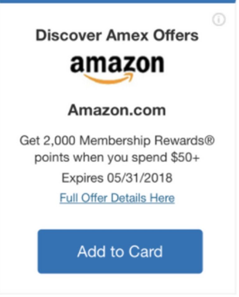 How to Get the Amazon Amex Offer on your Account