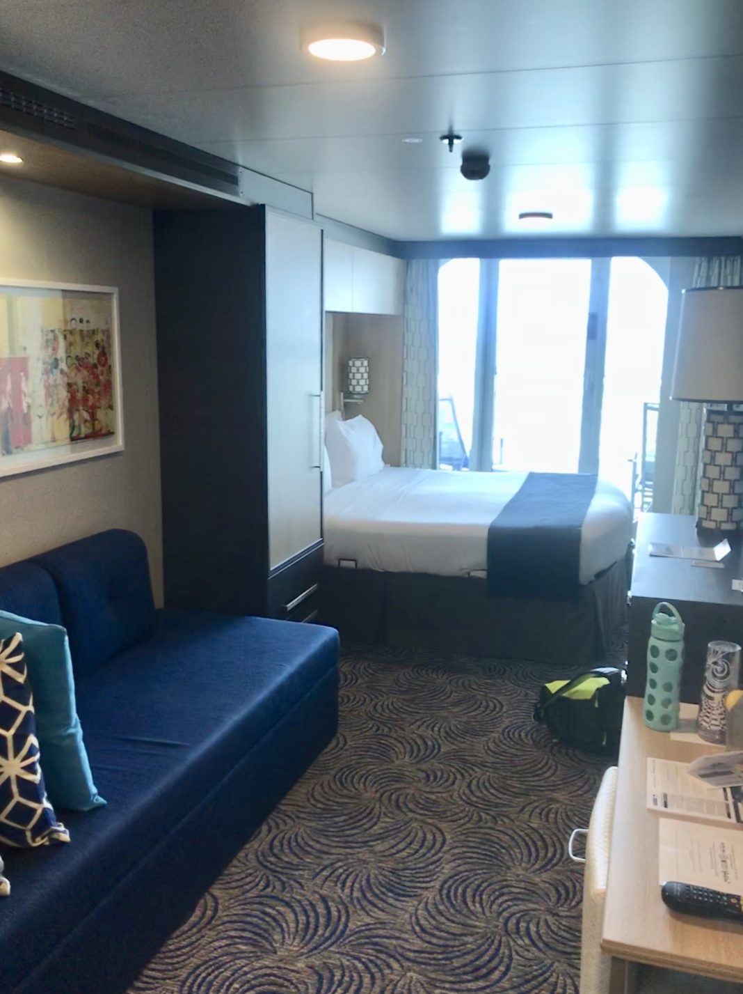 Royal Caribbean Anthem of the Seas Room Review Ocean View Balcony State ...