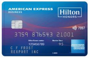 Hilton business credit card