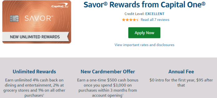 Savor Rewards Credit Card Cash Back on Dining Grocery Stores Capital One 696x315 - 5. Particular Renovations You can Take on and just how Much You can Borrow