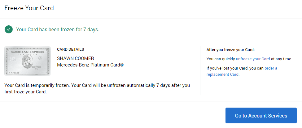 Amex Credit Card Freeze & How-To Enable This New Useful Feature!
