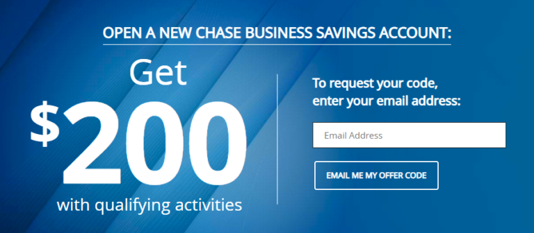 chase new account deals