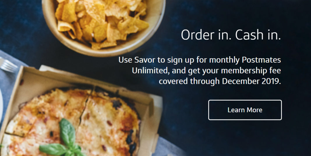 Capital One Savor Card Just Got Better with Free Postmates Membership - Miles to Memories