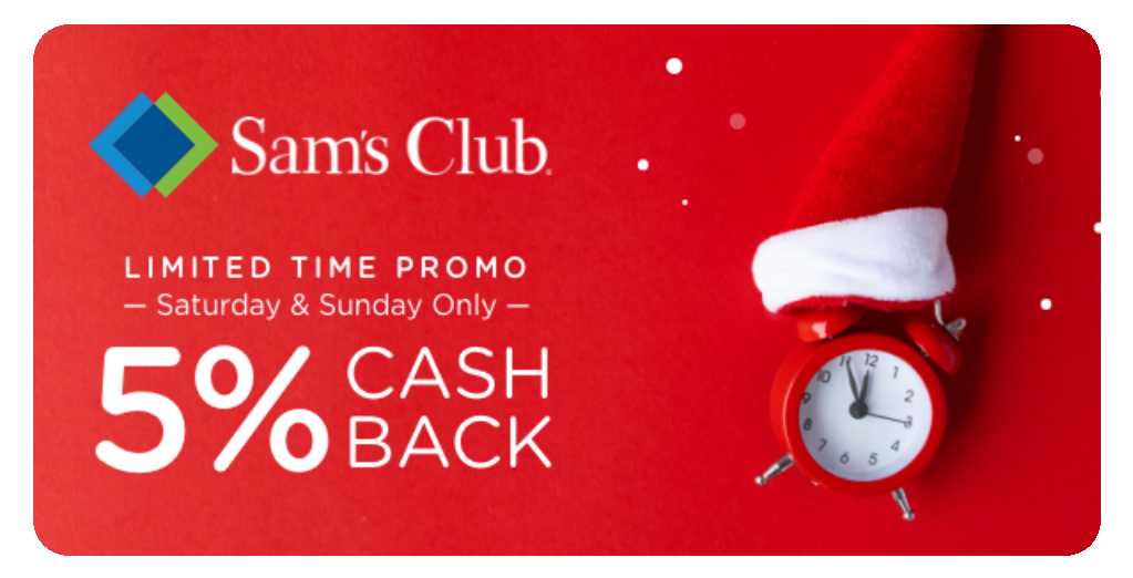 DOSH Sam's Club Bonus Returns Earn 5 CASH Back This Weekend! Miles