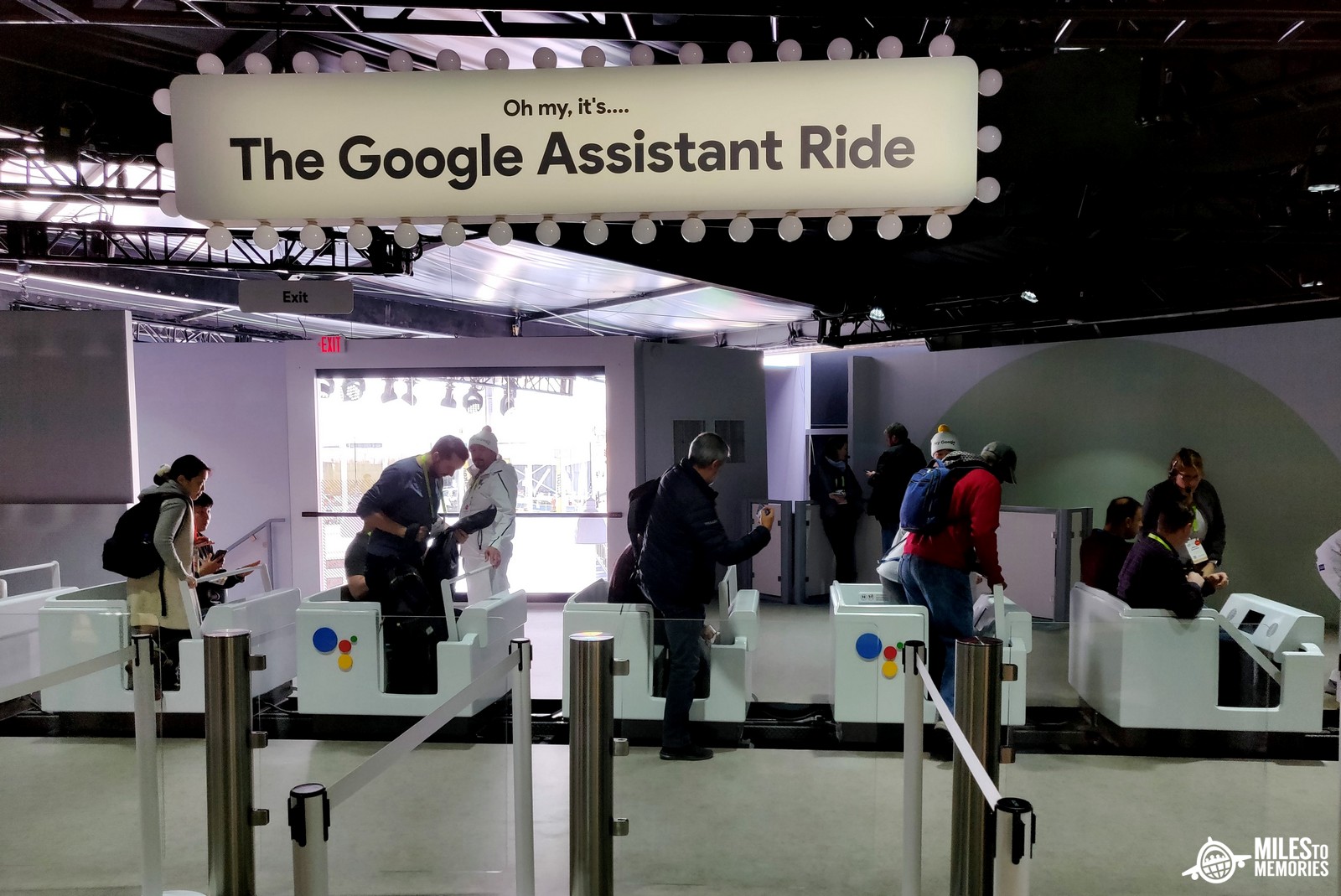 Google Built a HUGE Disney Style Ride at CES & It Was Awesome! - Miles ...