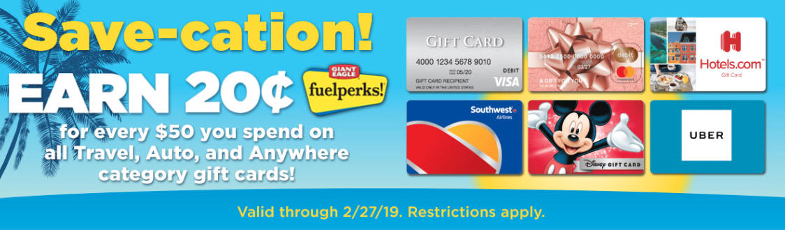 Giant eagle gift card fuelperks