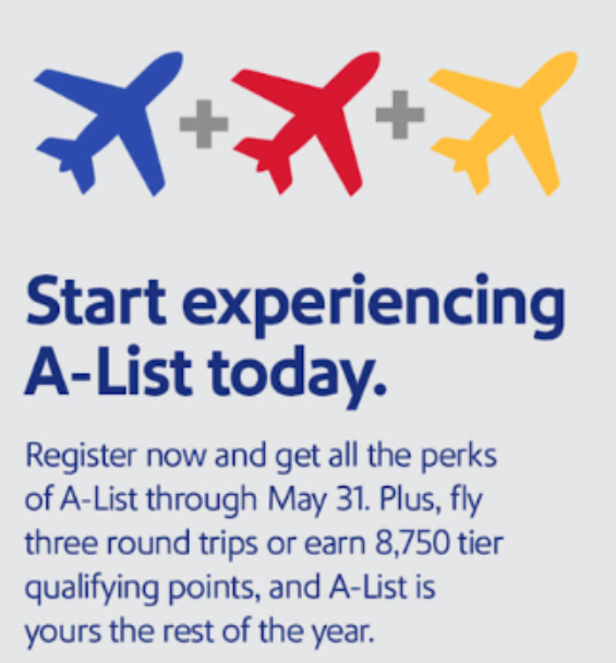 Start Experiencing Southwest AList Today [Targeted] Miles to Memories