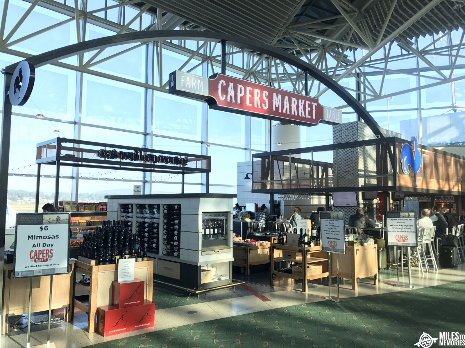 Priority Pass &amp; Capers Market At PDX Part Ways