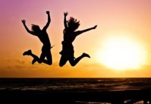 Let’s Go Streaking! Winning by Eliminating These Points and Travel Angles a silhouette of two women jumping in the air