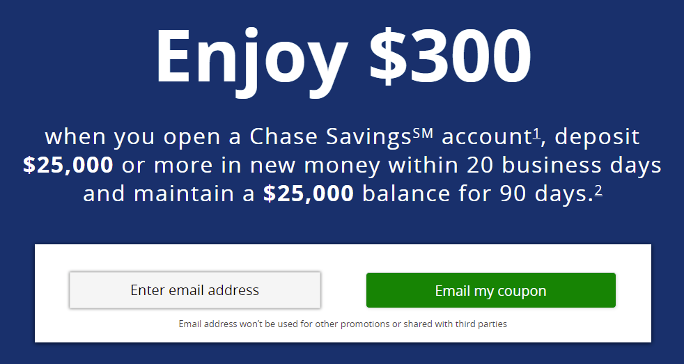 online savings bonus