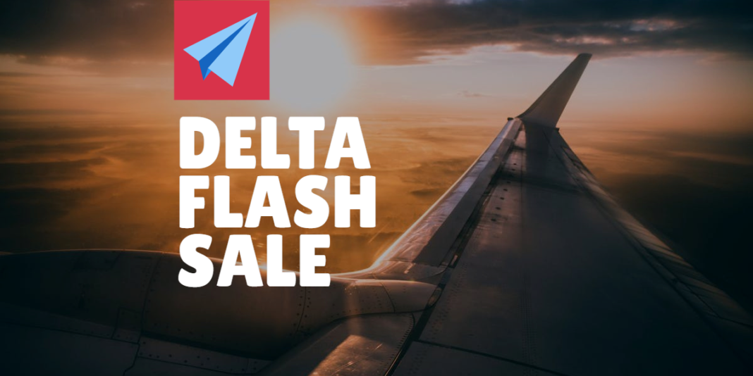 Delta Flash Sale Asia, Europe, Central America, The Caribbean