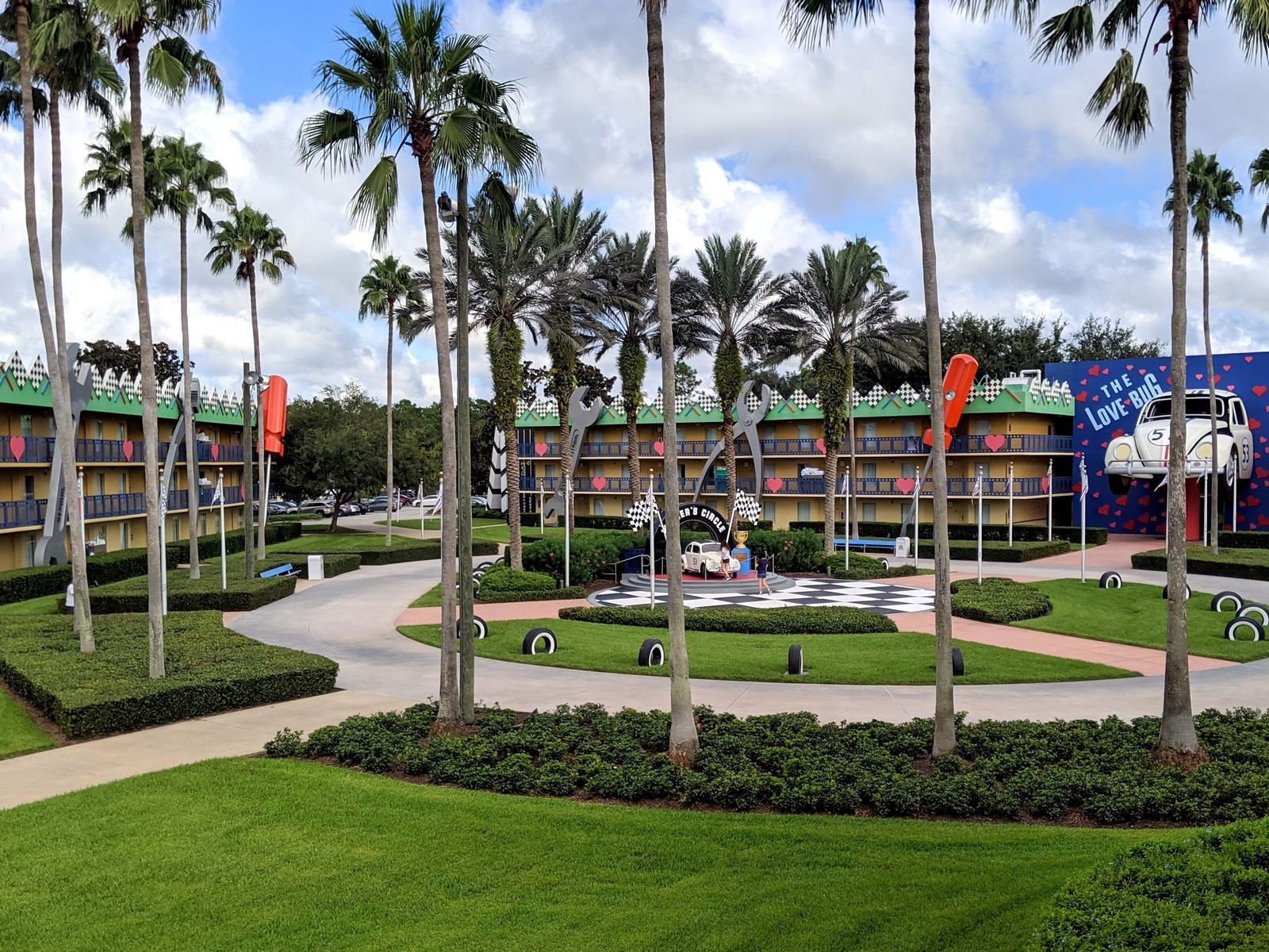 Disney all star movie resort paisaje vista