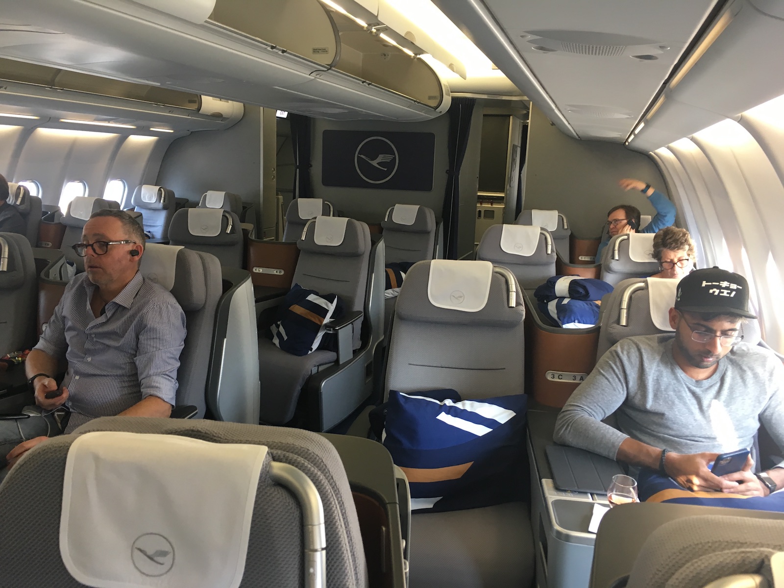 Lufthansa Business Class Review On A330 300 Frankfurt To Jeddah 