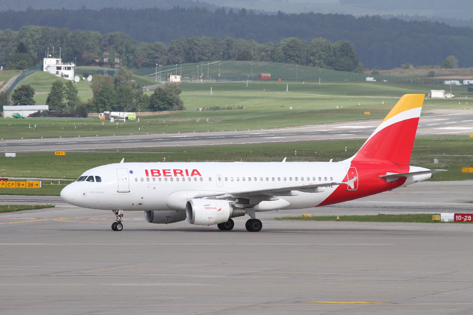 Iberia charges standard fees for traveling with a baby