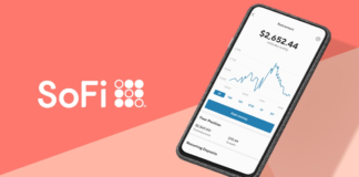 Earn 15,000 Bilt Points with New SoFi Invest Account a phone with a screen showing a graph