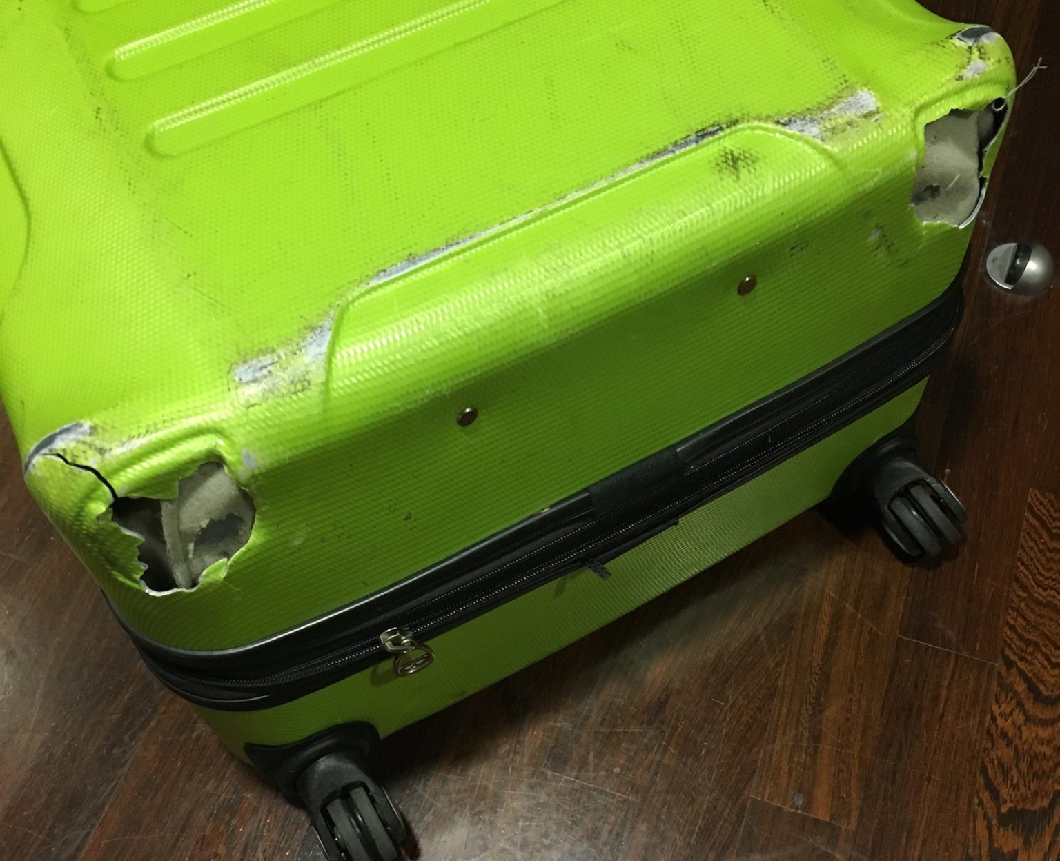 air france baggage damage