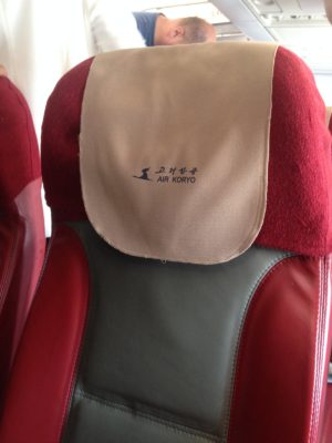 Air Koryo economy seats