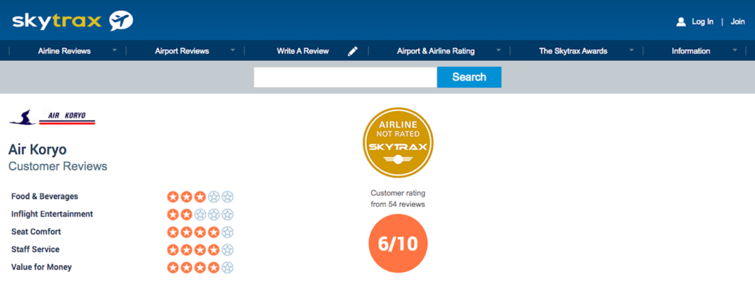 My Review Of The World's Only One-Star Airline: Air Koryo Review