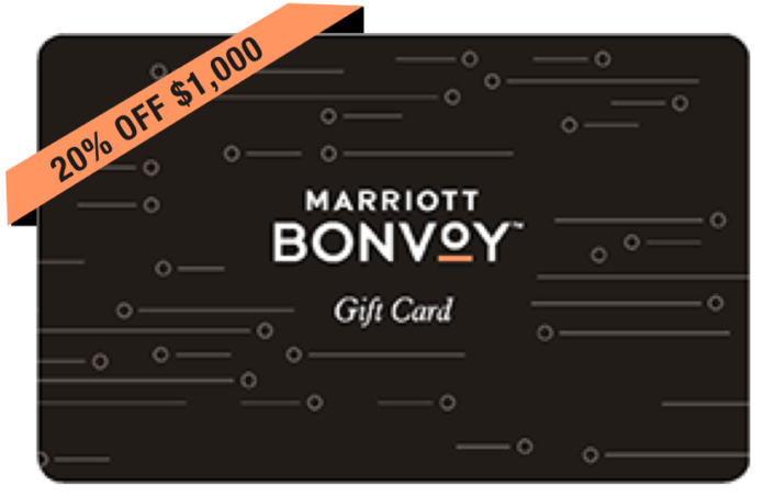 Buy Marriott Gift Cards with 20% Discount - Miles to Memories