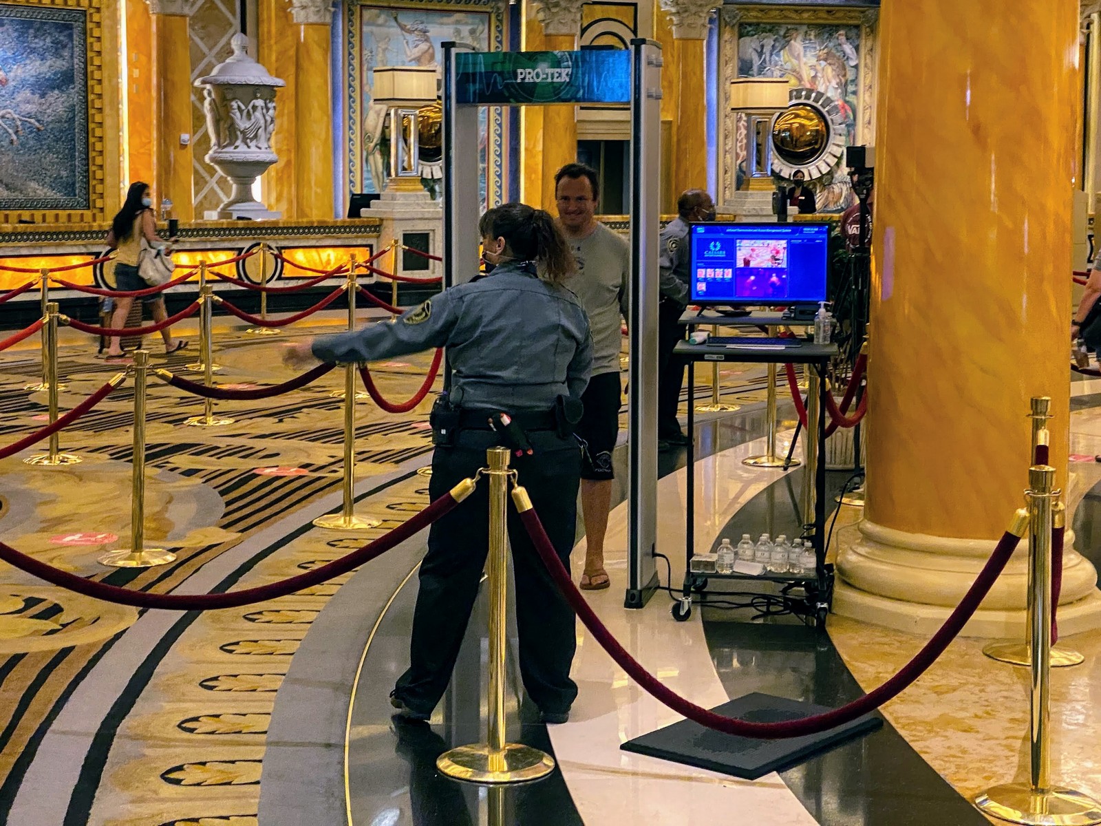 Vegas Reopening Hotel Check-In Experience