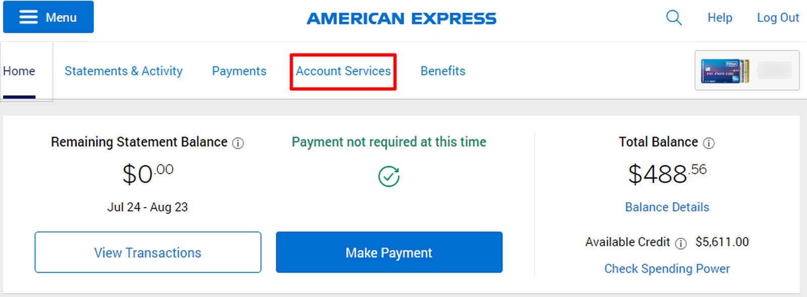 Remove An Amex Account