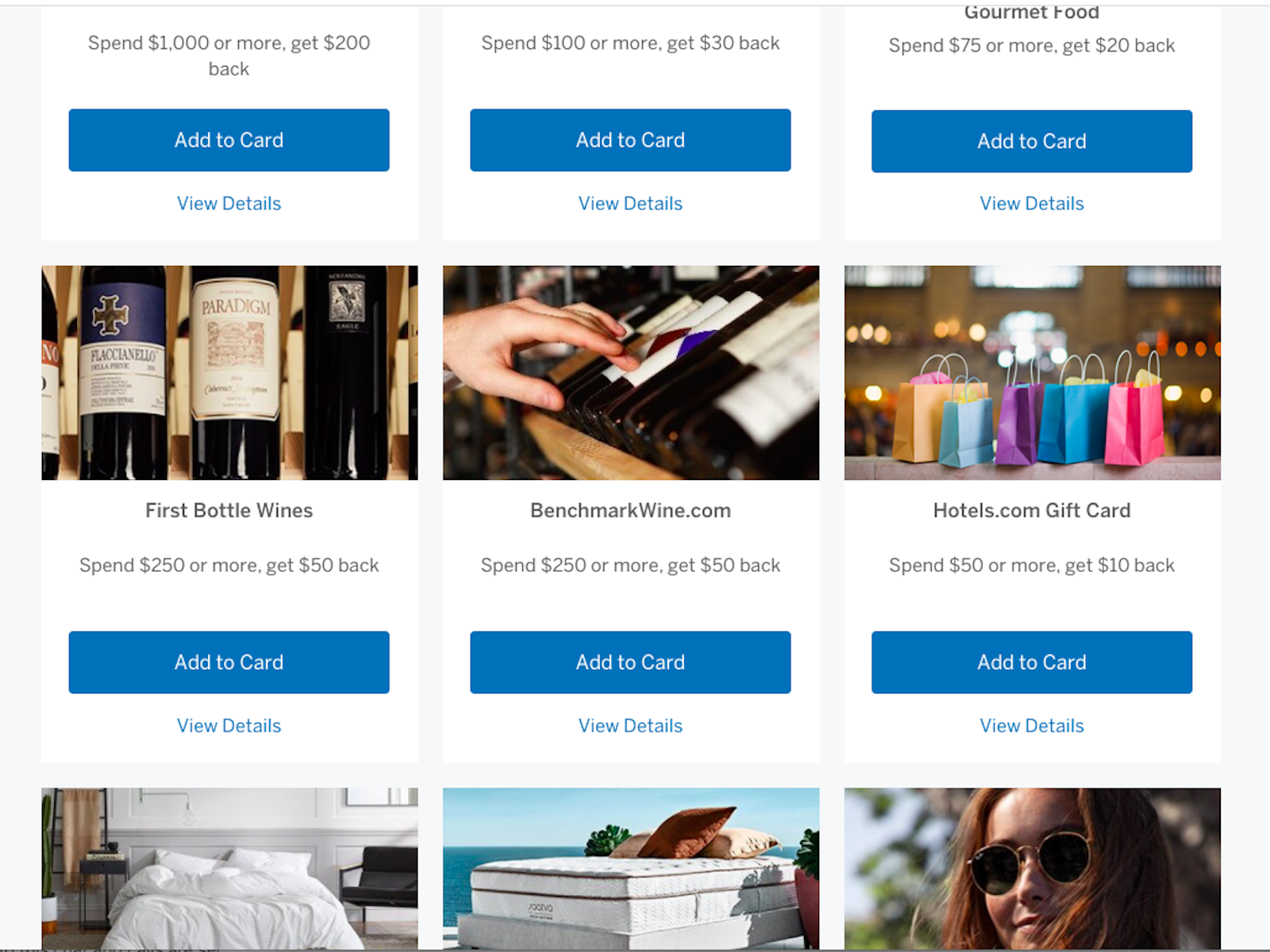 Third-party Amex Offers for American Express cards issued by other banks 