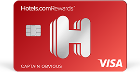 Hotels.com Visa from Wells Fargo has cell phone coverage/protection