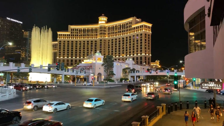 Bellagio Renovated Rooms Tour Inside Look At Bellagio S New Rooms   Vegas Night Bellagio 768x432 