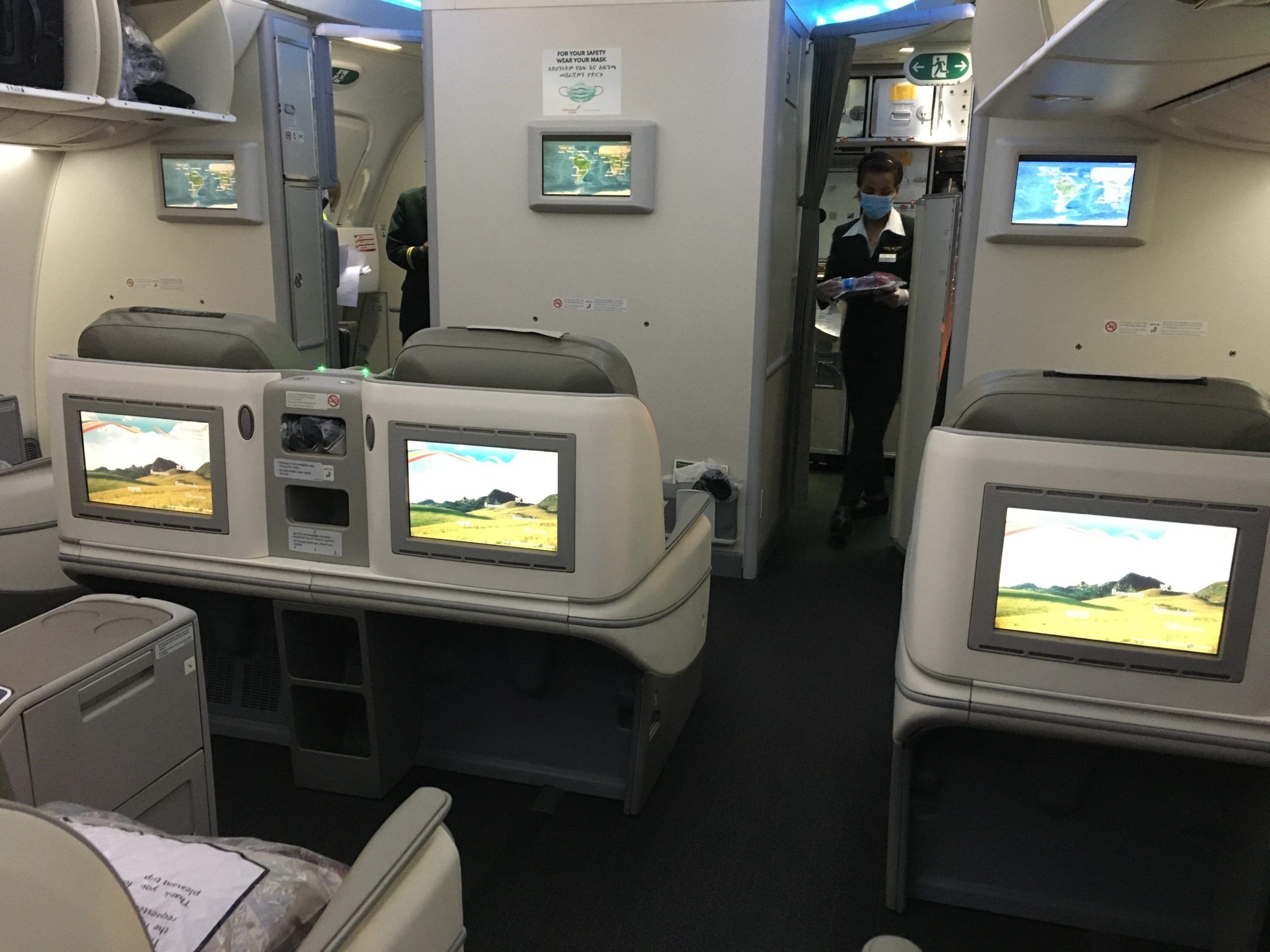 Ethiopian Airlines review - 787 business class, lounge & Skylight transit hotel