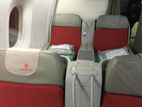 Ethiopian Airlines review - 787 Dreamliner business class - Cloud 9