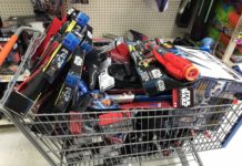 Reselling During the Pandemic: Huge Challenges & Opportunities, But Perspective Helps Too a shopping cart full of toys