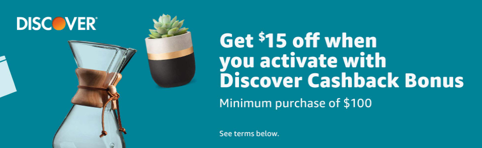 Amazon Discover Discount Promotion