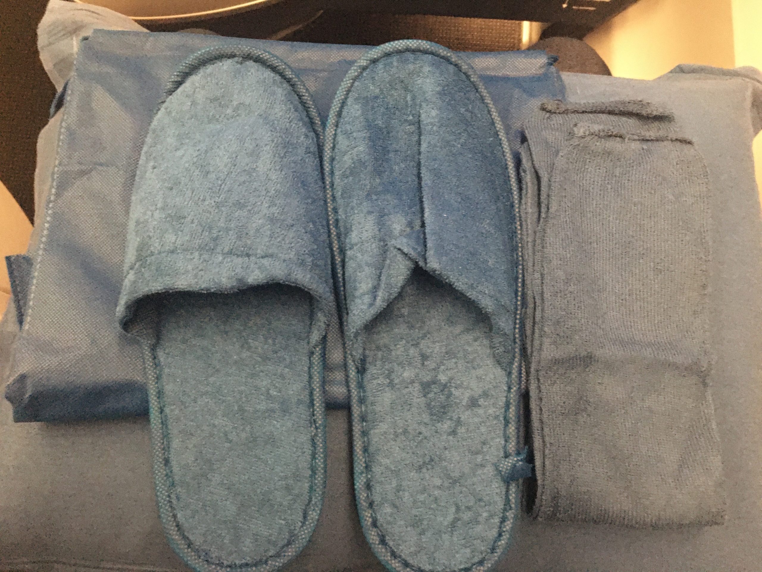 Air France business class slippers